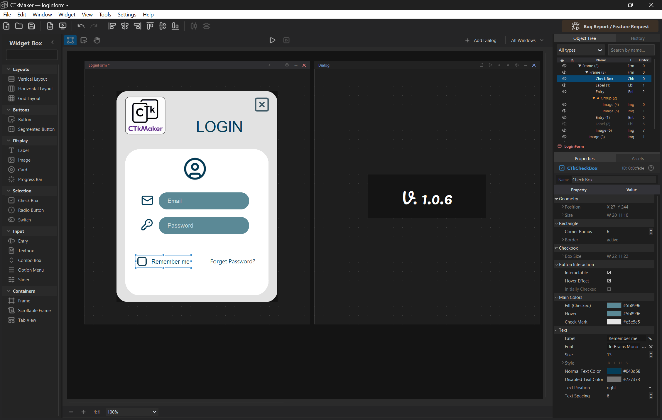 CTkMaker screenshot 3